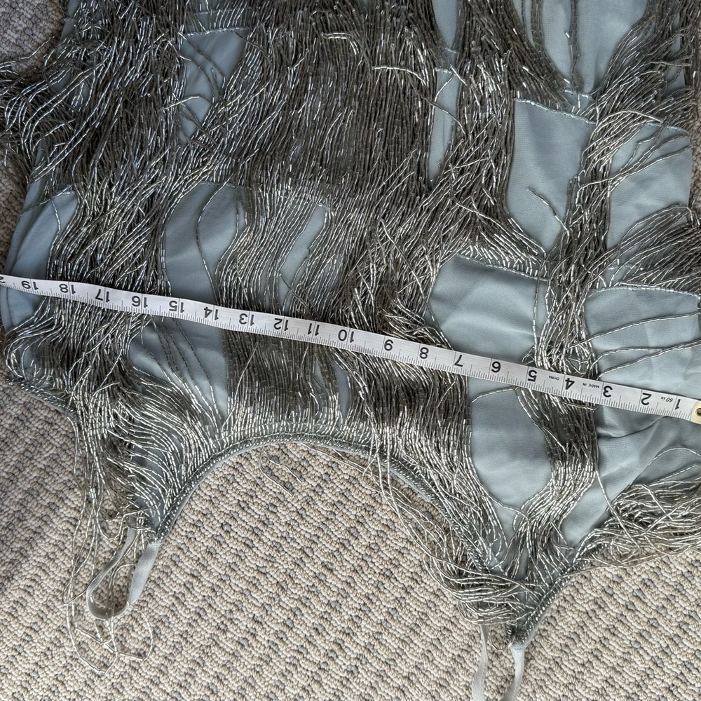 ASOS DESIGN FRINGE MINI - simply gorgeous!! You can feel the weighted quality! - Picture 11 of 17